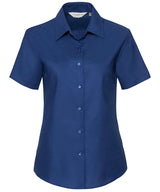 Women's short sleeve Oxford shirt