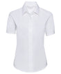 Women's short sleeve Oxford shirt