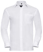 Long sleeve pure cotton easycare poplin shirt