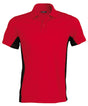 Flags short sleeve bi-colour polo shirt