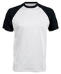 Baseball Short-sleeved two-tone T-shirt