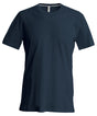 Short-sleeved crew neck T-shirt