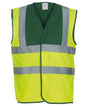 Hi-vis 2-band-and-braces waistcoat (HVW100)