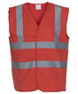 Hi-vis 2-band-and-braces waistcoat (HVW100)