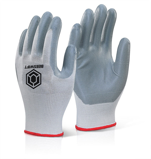 NITRILE FOAM POLY GLOVE 11 XXL