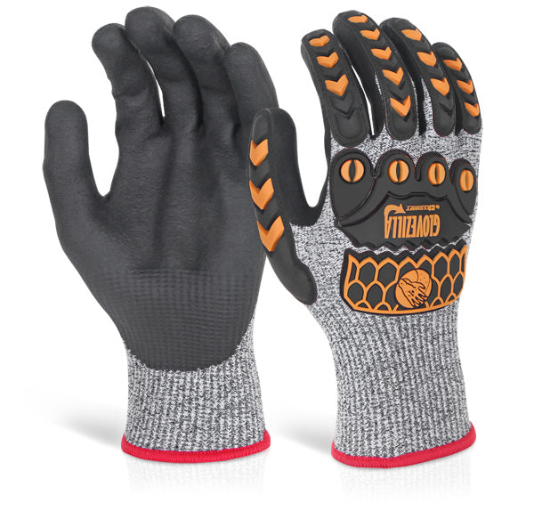 GLOVEZILLA NITRILE PALM COATED GLOVE