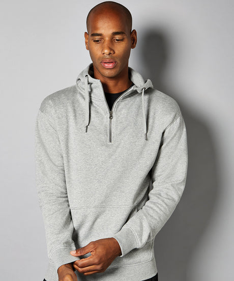 Regular fit 1/4 zip hoodie