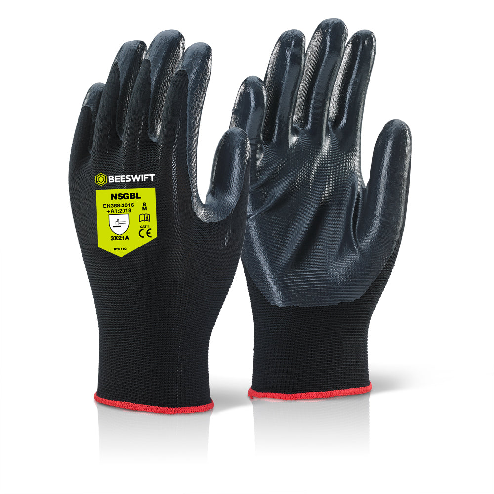 NITE STAR GLOVE BLACK XL (10) POS