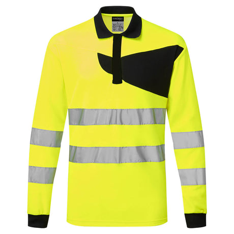 PW2 Hi-Vis Polo Shirt L/S