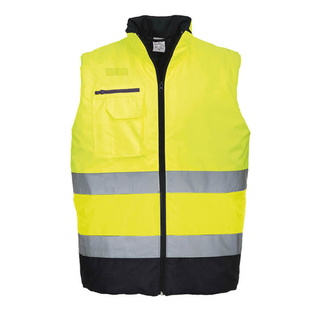 Hi-Vis Contrast Bodywarmer