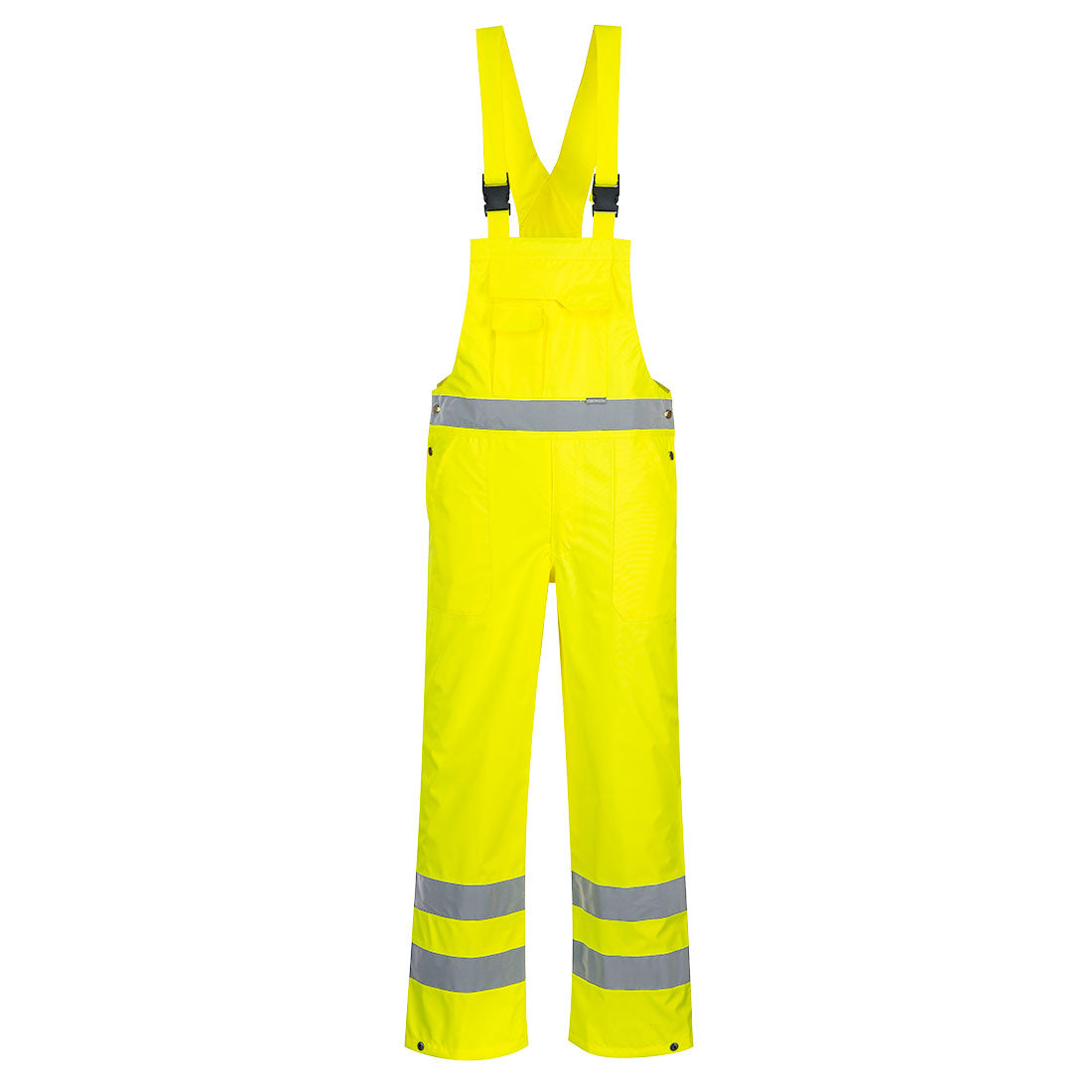 Hi-Vis Breathable Rain Bib and Brace