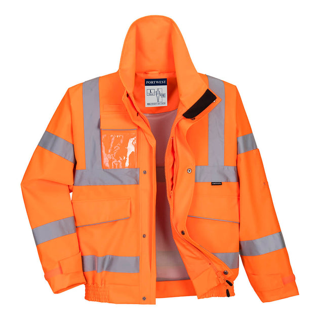 Hi-Vis Extreme Rain Bomber Jacket 