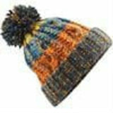 Corkscrew Pom Pom Beanie