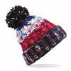 Corkscrew Pom Pom Beanie