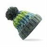 Corkscrew Pom Pom Beanie