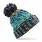 Corkscrew Pom Pom Beanie