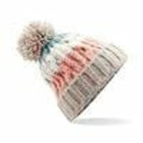 Corkscrew Pom Pom Beanie