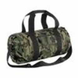 Camo Barrel Bag