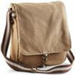 Vintage Canvas Messenger