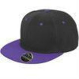 Bronx original flat peak snapback dual colour cap - Spontex Workwear