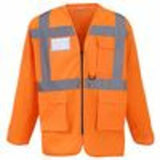 Hi-Vis Executive Long Sleeve Waistcoat (Hvj800)