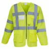 Hi-Vis Executive Long Sleeve Waistcoat (Hvj800)