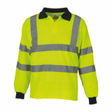 Hi-Vis Long Sleeve Polo (Hvj310)