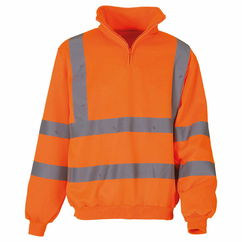 Hi-Vis ¼ Zip Sweatshirt (Hvk06)