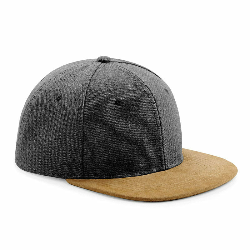 Suede Peak Snapback