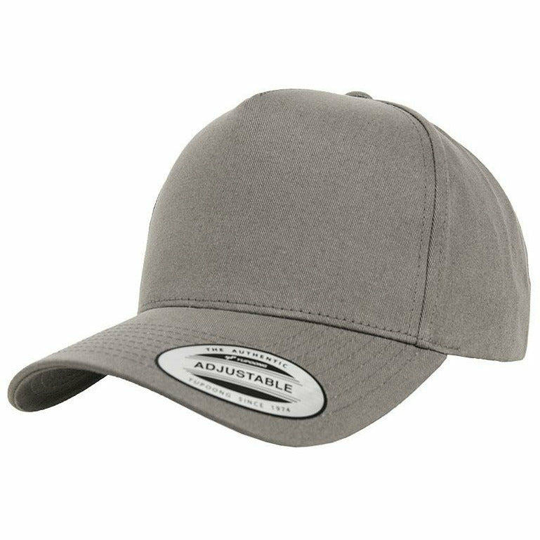 5-panel curved classic snapback (7707) - Spontex Workwear