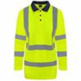 High Visibility Long Sleeve Polo