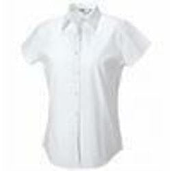 Women's short sleeve easycare fitted stretch shirt - Spontex Workwear