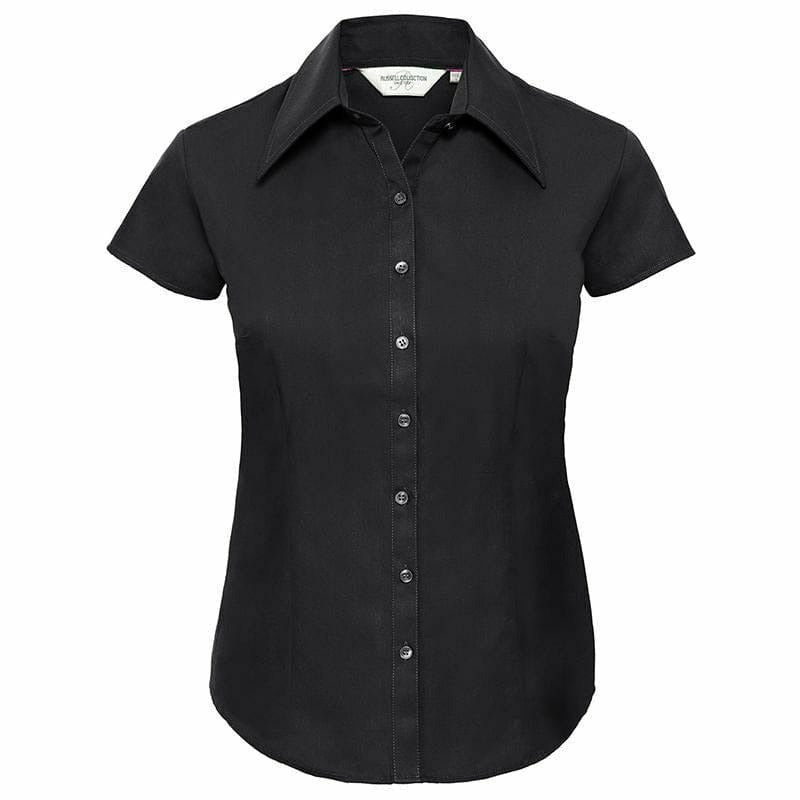 Women’s cap sleeve Tencel® fitted shirt - Spontex Workwear