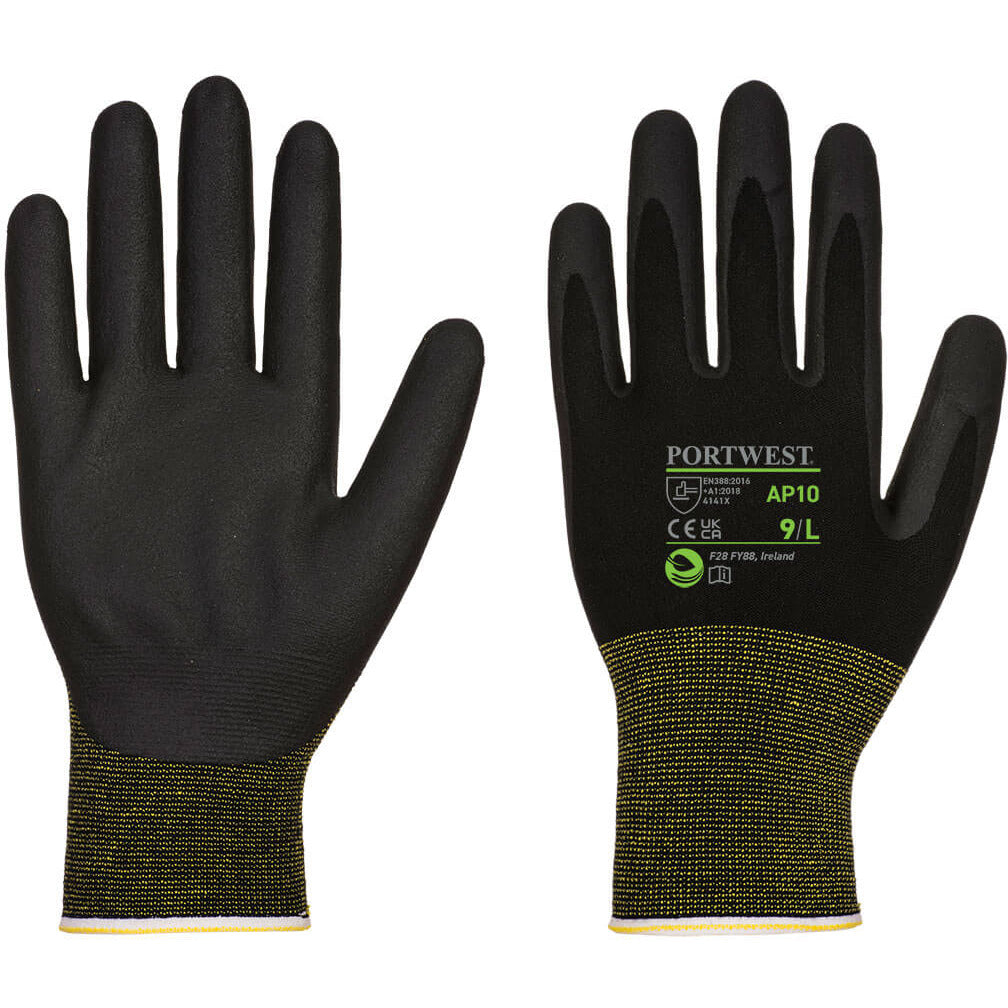 Portwest NPR15 Foam Nitrile Bamboo Glove - 12 pack