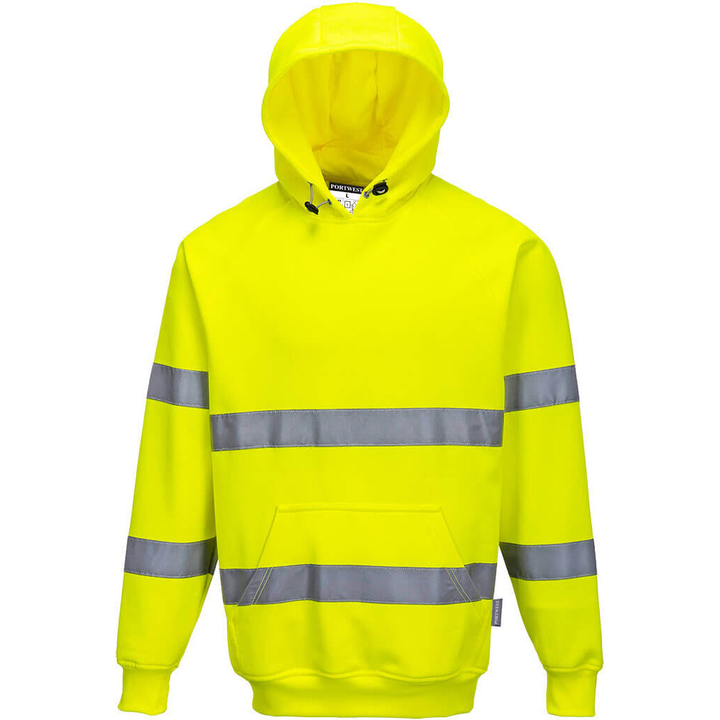 Portwest Hi-Vis Hooded Sweatshirt