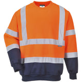 Portwest Two Tone Hi-Vis Sweatshirt