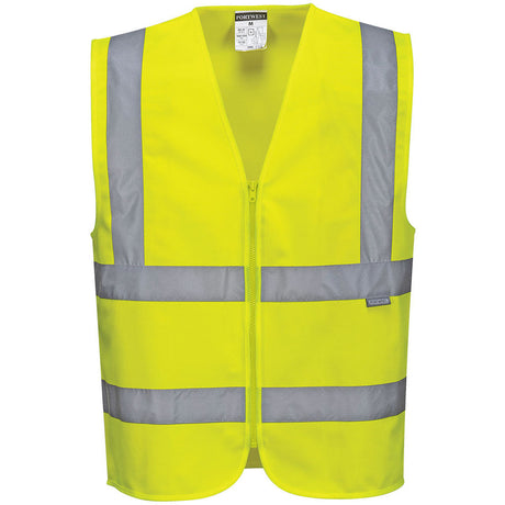 Portwest Hi-Vis Zipped Band & Brace Vest