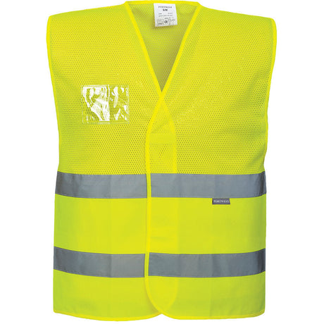 Portwest Hi-Vis Half Mesh Vest