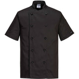 Portwest Kent Chefs Jacket S/S