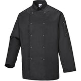 Portwest Suffolk Chefs Jacket L/S