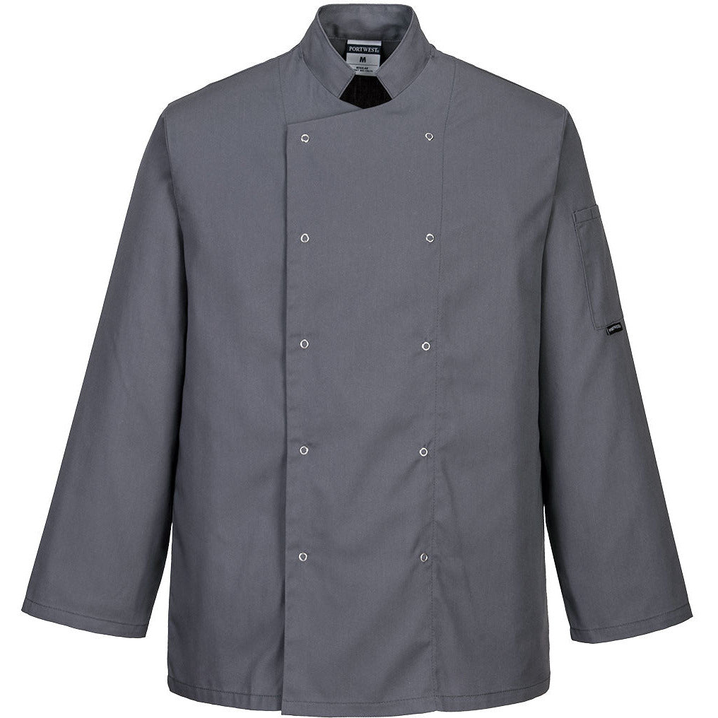 Portwest Suffolk Chefs Jacket L/S