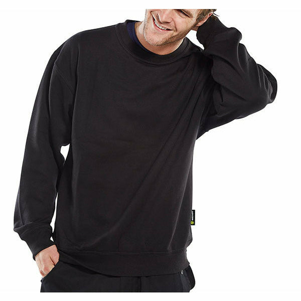 Click Polycotton Sweatshirt