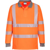 Eco Hi-Vis L/S Polo  (6 pack)