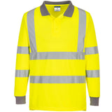 Eco Hi-Vis L/S Polo  (6 pack)