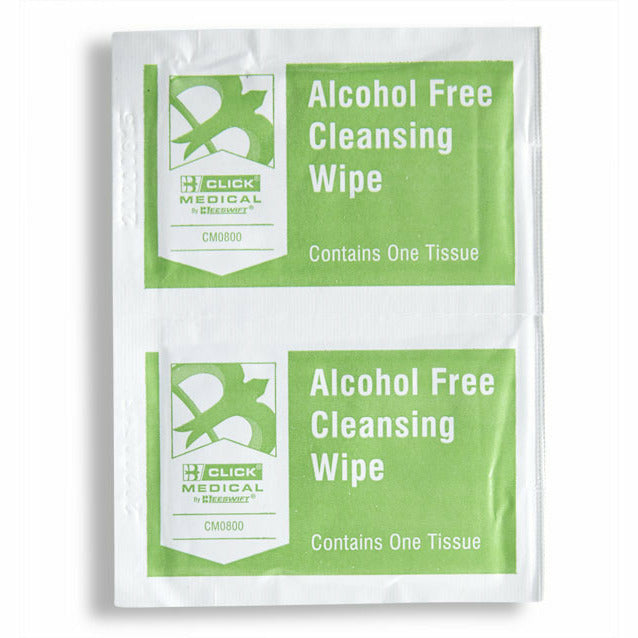 Click Medical Alcohol Free Wipes