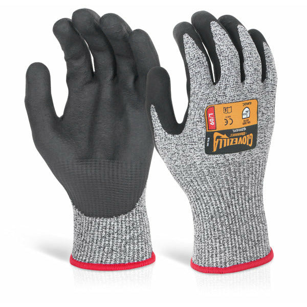 Glovezilla Nitrile Palm Coated Glove