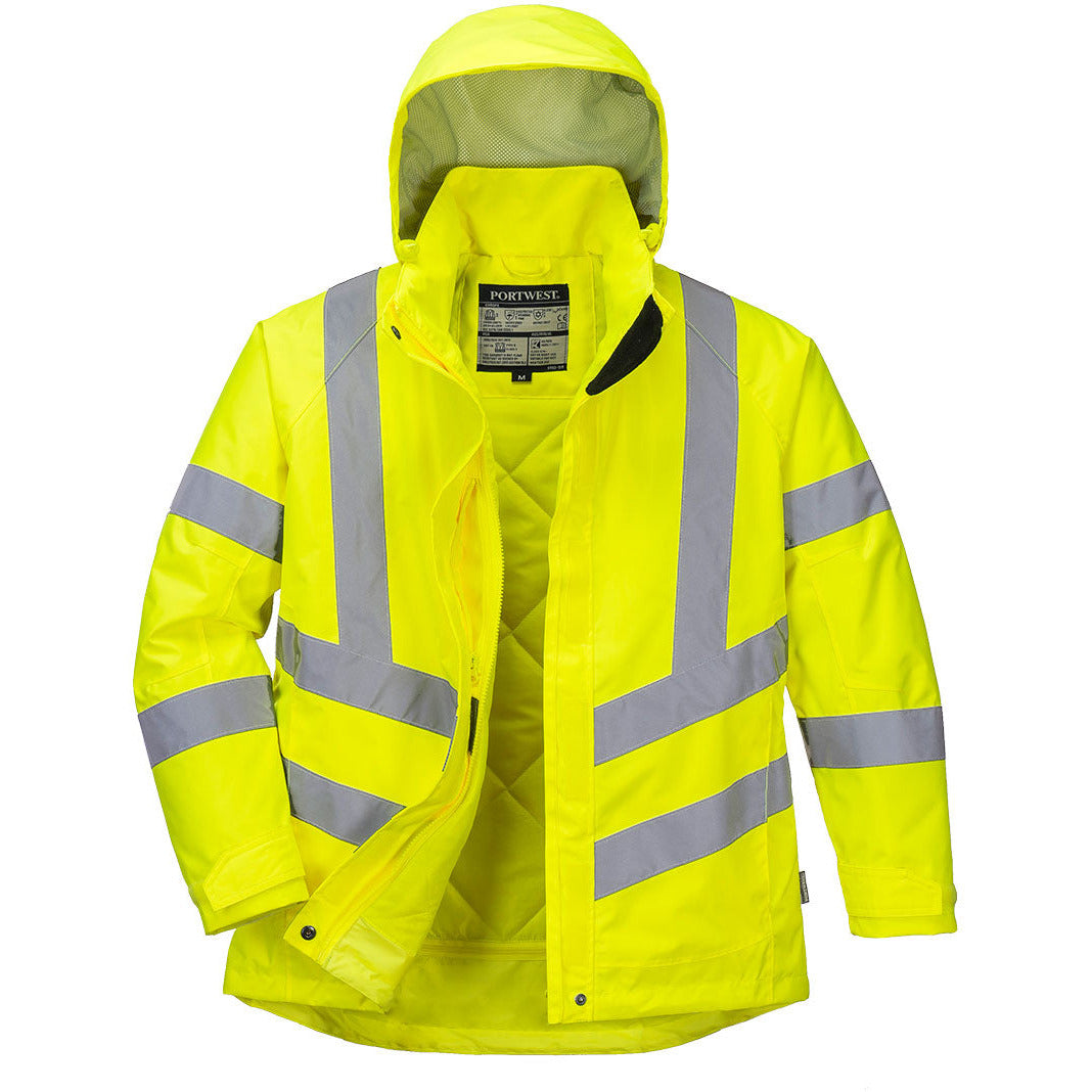 Portwest Women's Hi-Vis Winter Jacket