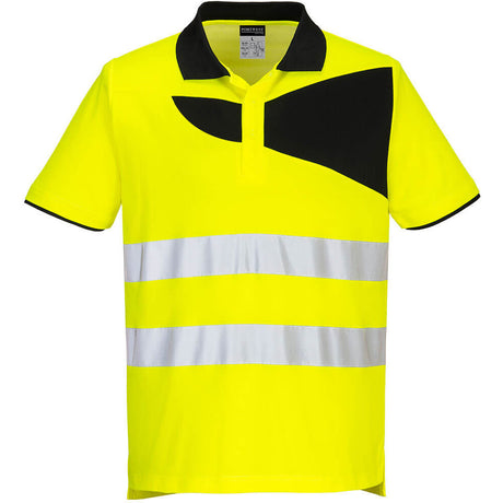 Portwest PW2 Hi-Vis Polo Shirt S/S