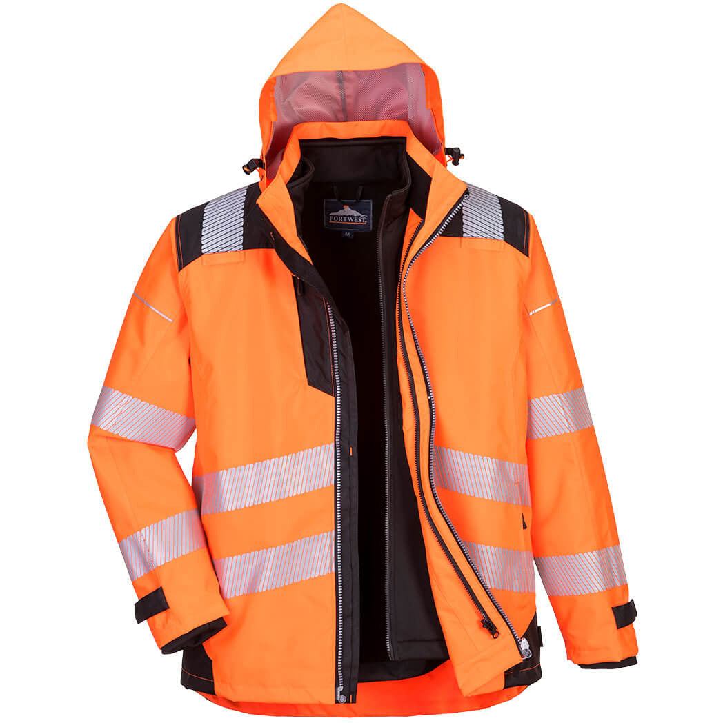 Portwest PW3 Hi-Vis 3-in-1 Jacket