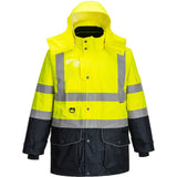 Portwest Hi-Vis 7-in-1 Contrast Traffic Jacket